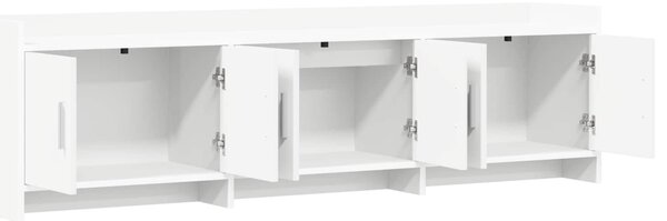 VidaXL TV szekrény 168 x 33 x 47 cm Fehér Szerelt Fa