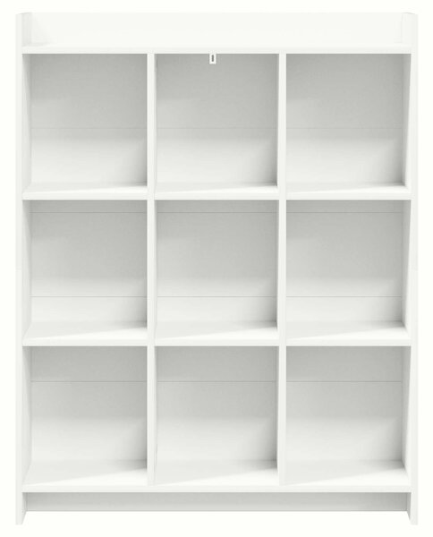 VidaXL Könyvszekrény Fehér 87,5 x 30 x 111 cm Szerelt Fa