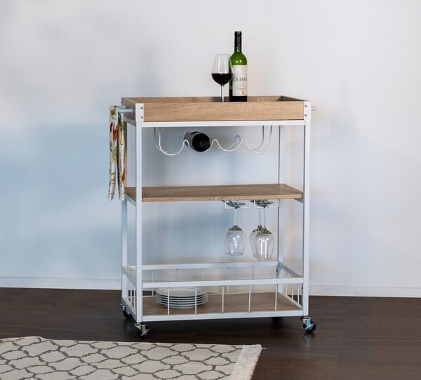 Zsúrkocsi 40x80 cm Rustico – Wenko
