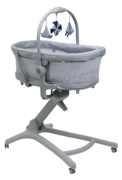 Baby Hug PRO 5in1 kiságy-etetőszék-szék 0-15 kg , 0-3 év