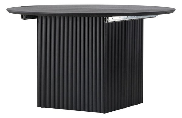 Asztal Dallas 4095, 75cm, Fekete