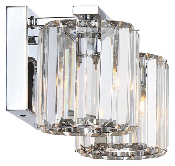 Quoizel glamour fali lámpa divine króm elsqzdivine2pcbath IP44