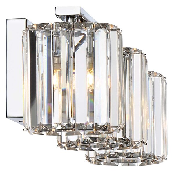 Quoizel glamour tükör világítás divine króm elsqzdivine3pcbath IP44