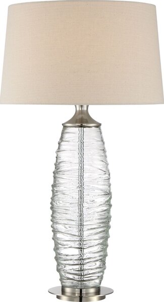 Quoizel glamour asztali lámpa arctic polírozott nikkel elsqzs-q2596tbn
