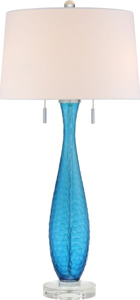 Quoizel glamour asztali lámpa ocean blue kék elsqzs-q2314t