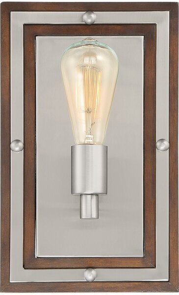 Quoizel vintage fali lámpa westerly polírozott nikkel elsqzs-wty8701bn