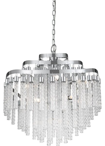 Quoizel glamour modern függeszték glacier peak csiszolt króm elsqzs-pcgp2820c