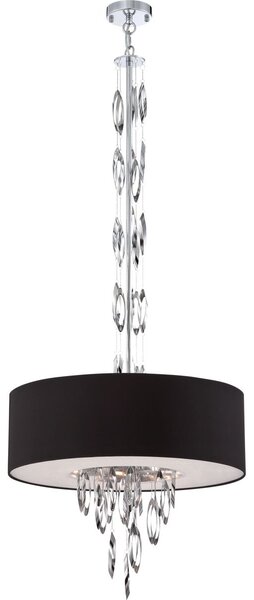 Quoizel glamour modern függeszték cascade csiszolt króm elsqzs-pccs2824c