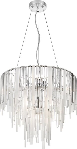 Quoizel glamour modern függeszték athena csiszolt króm elsqzs-pcaa2818c