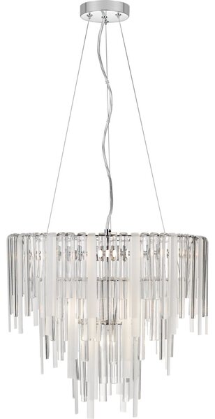 Quoizel glamour modern függeszték athena csiszolt króm elsqzs-pcaa2818c
