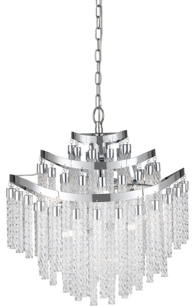 Quoizel glamour modern függeszték glacier peak csiszolt króm elsqzs-pcgp2820c