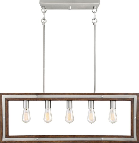 Quoizel vintage függeszték westerly polírozott nikkel elsqzs-wty536bn