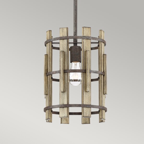Quoizel loft függeszték wood hollow fekete falusias elsqz-wood-hollow-mp