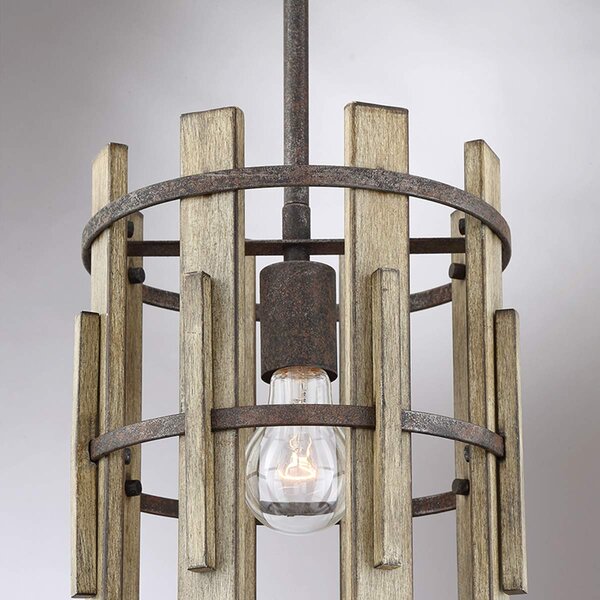 Quoizel loft függeszték wood hollow fekete falusias elsqz-wood-hollow-mp