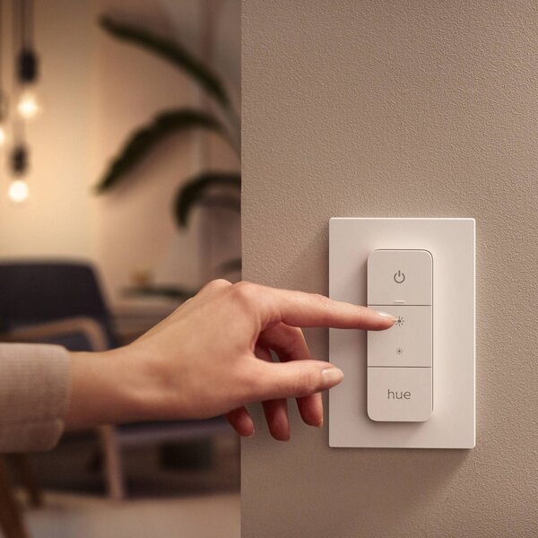 Philips Hue Enrave LED mennyezeti lámpa 42.5cm fehér, dimmelhető, Fehér / opál, Nappali / Étkező, fém, Modern