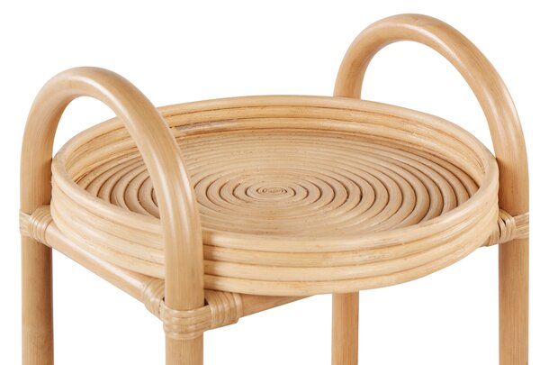 Kisasztal TROOLIE Rattan Természetes