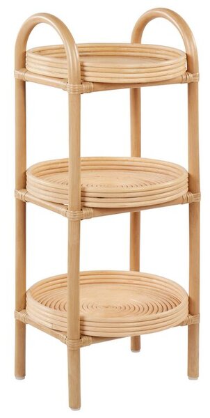 Kisasztal TROOLIE Rattan Természetes
