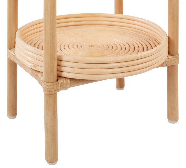 Kisasztal TROOLIE Rattan Természetes