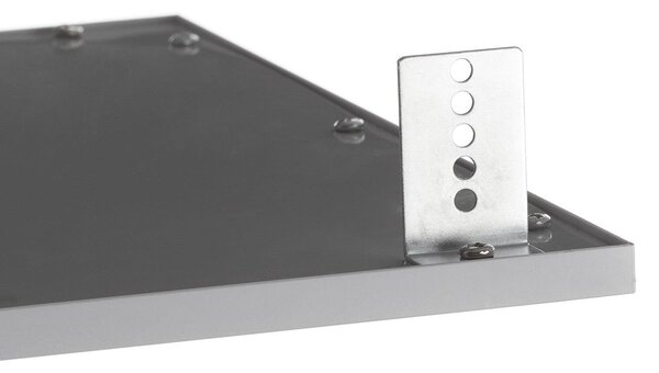 Briloner LED panel Piatto, érzékelő, 119,5 x 29,5 cm, Fehér / opál, Folyosó, fém, Modern