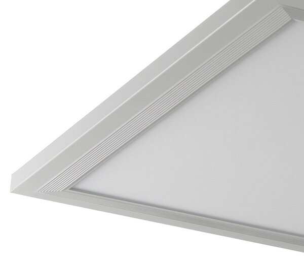 Briloner LED panel Piatto, érzékelő, 119,5 x 29,5 cm, Fehér / opál, Folyosó, fém, Modern
