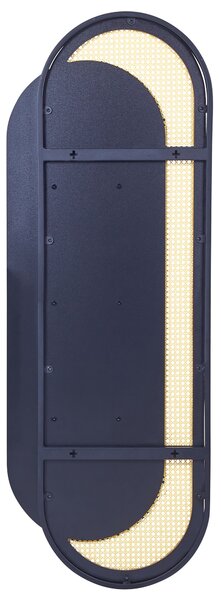 Falitükör CREIL 51 cm 143 cm PE Rattan Természetes