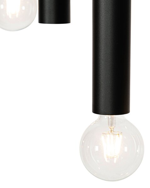 Design lógólámpa fekete ovális 7-lámpás - Tuba