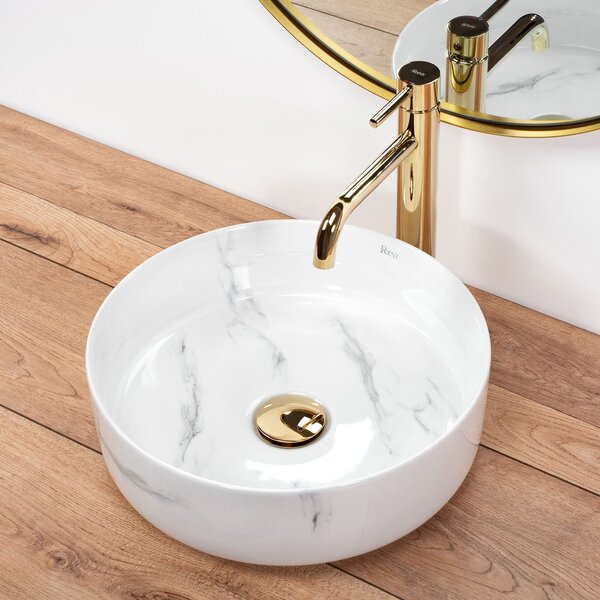 Rea, Munkalapos mosdókagyló REA SAMI Nature Marble, REA-U6606