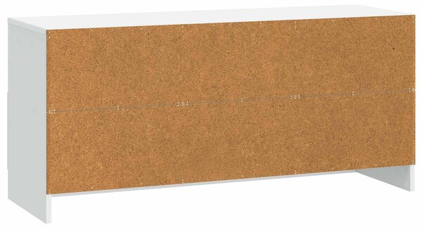 VidaXL TV szekrény fiókkal Fehér 102 x 34,5 x 47 cm Szerelt Fa