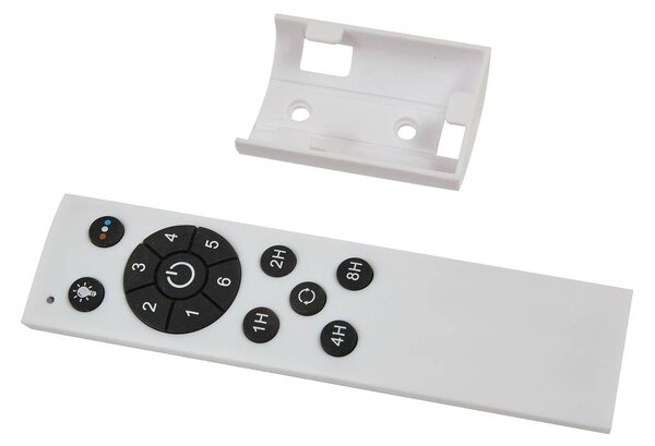 Lindby LED mennyezeti ventilátor Aerallo, fekete, CCT, csendes, Fekete, Nappali / Étkező, fém, Modern