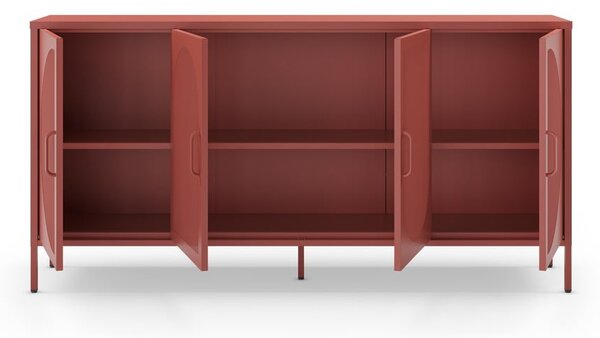 Téglavörös komód 160x90 cm Tayra – Marckeric