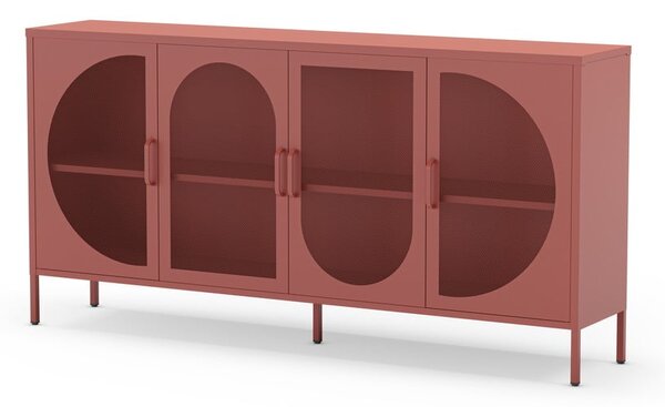 Téglavörös komód 160x90 cm Tayra – Marckeric