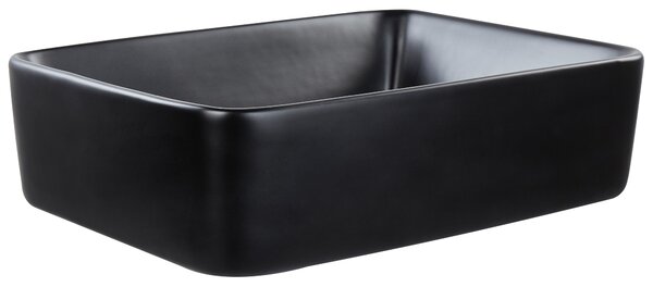 Pultra helyezhető mosdókagyló TRAVESIA Fekete 49 x 38 cm Kerámia