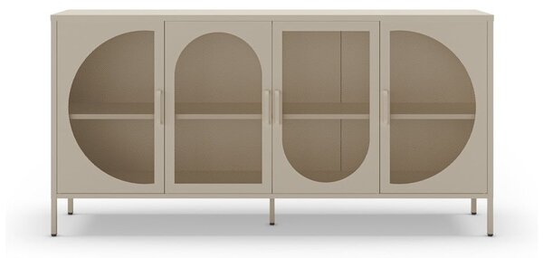 Krémszínű komód 160x90 cm Tayra – Marckeric