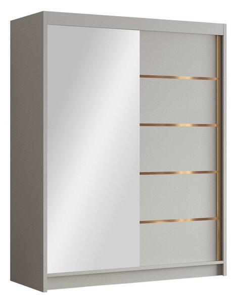 Gardróbszekrény Closico Capsa III, Laminált forgácslap, 200x150x58cm, Kasmír