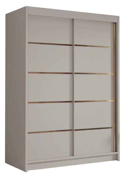 Gardróbszekrény Closico Fornix III, Laminált forgácslap, 200x120x58cm, Kasmír
