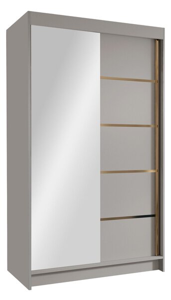 Gardróbszekrény Closico Corden III, Laminált forgácslap, 200x100x58cm, Kasmír
