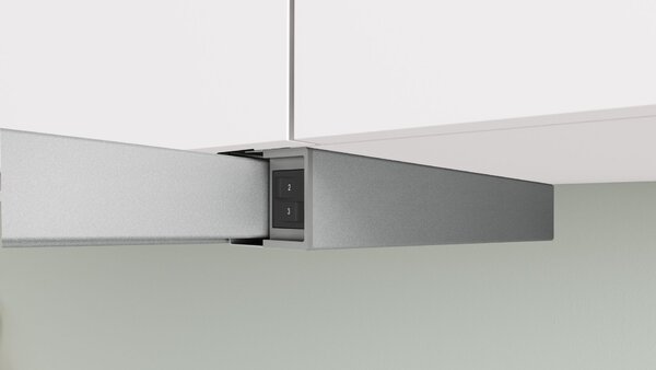 Bosch Serie 2, Teleszkópos páraelszívó, 60 cm, Ezüst, fémes, DFL064W54