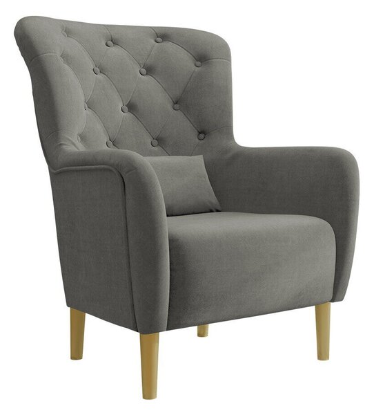 Fotel Orem 113, Kárpit, 105x82x89cm, Fenyő