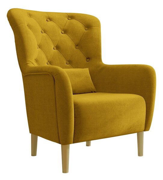Fotel Orem 113, Kárpit, 105x82x89cm, Fenyő