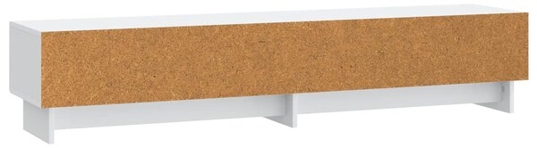 VidaXL TV szekrény fiókkal Fehér 147 x 34,5 x 30 cm Szerelt Fa