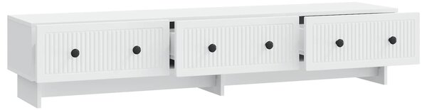 VidaXL TV szekrény fiókkal Fehér 147 x 34,5 x 30 cm Szerelt Fa