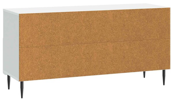 VidaXL TV szekrény fiókkal Fehér 102 x 34,5 x 50 cm Szerelt Fa