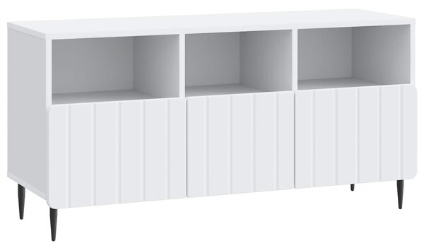 VidaXL TV szekrény fiókkal Fehér 102 x 34,5 x 50 cm Szerelt Fa
