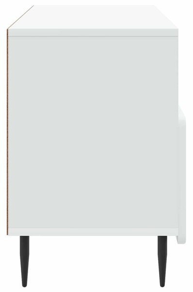 VidaXL TV szekrény fiókkal Fehér 102 x 34,5 x 50 cm Szerelt Fa
