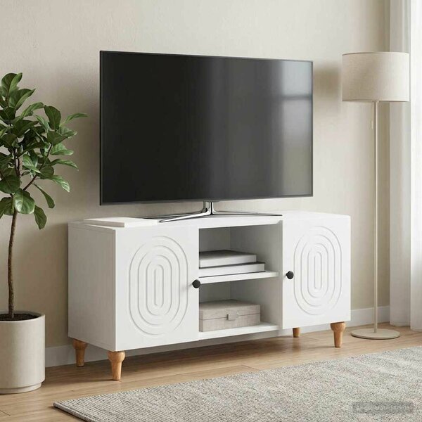VidaXL TV szekrény Fehér 102 x 34,5 x 50 cm Szerelt Fa