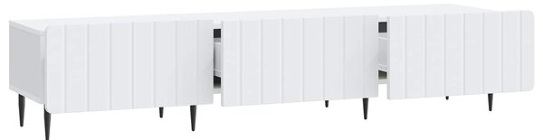 VidaXL TV szekrény fiókkal Fehér 147 x 34,5 x 32 cm Szerelt Fa