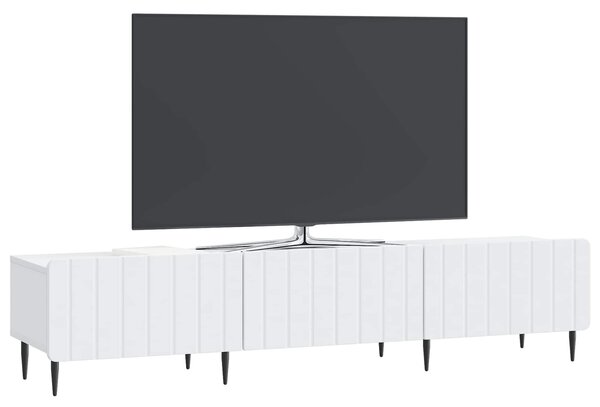 VidaXL TV szekrény fiókkal Fehér 147 x 34,5 x 32 cm Szerelt Fa