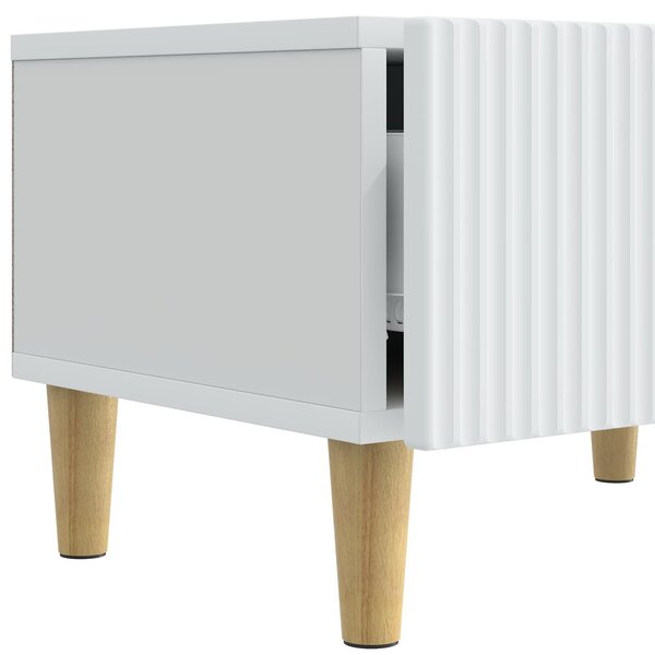 VidaXL TV szekrény fiókkal Fehér 147 x 34,5 x 30 cm Szerelt Fa