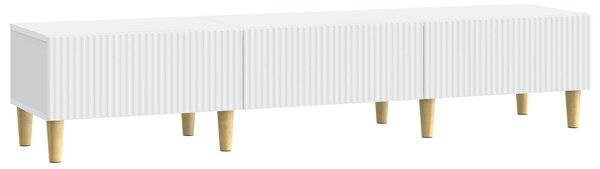 VidaXL TV szekrény fiókkal Fehér 147 x 34,5 x 30 cm Szerelt Fa