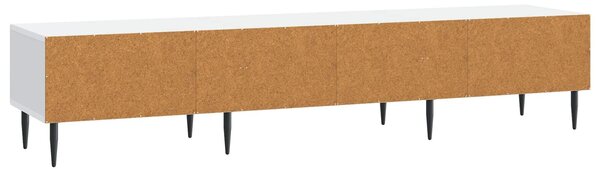 VidaXL TV szekrény fiókkal Fehér 147 x 34,5 x 30 cm Szerelt Fa